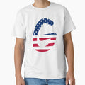 Letter G Capital Alphabet American T-Shirt - Unique Graphic for Adults - T-Shirt, Sweatshirt, Hoodie