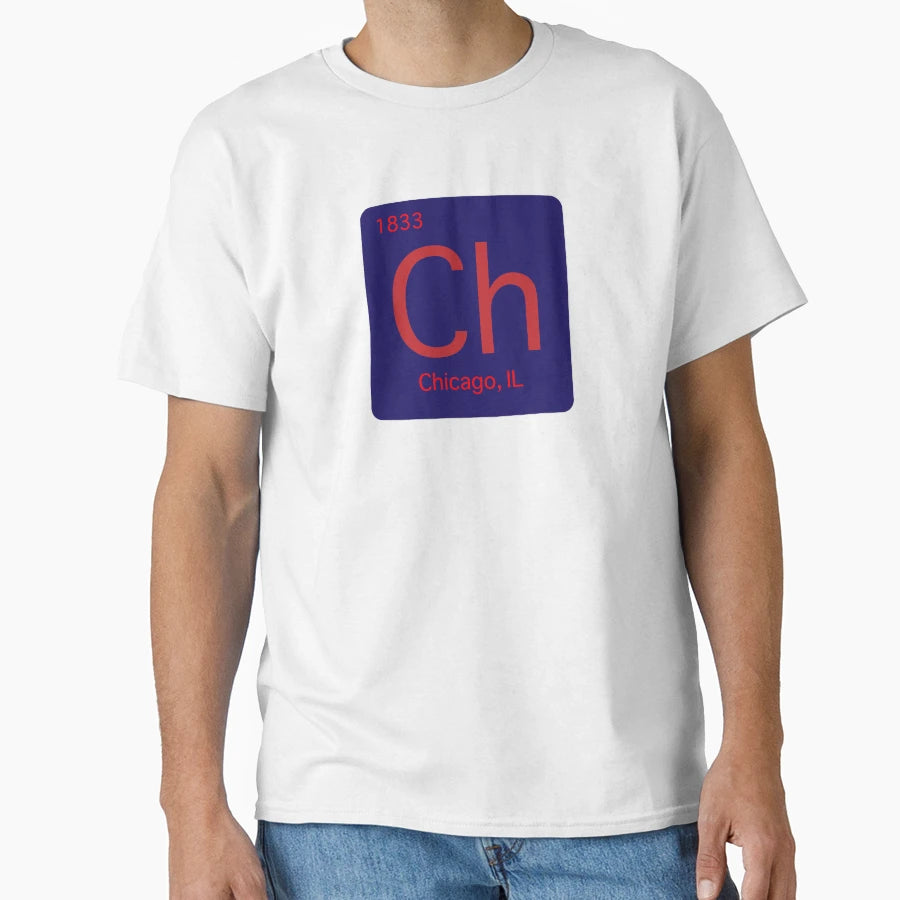 Chicago Element T-Shirt - Minimalist Print Unisex - T-Shirt, Sweatshirt, Hoodie