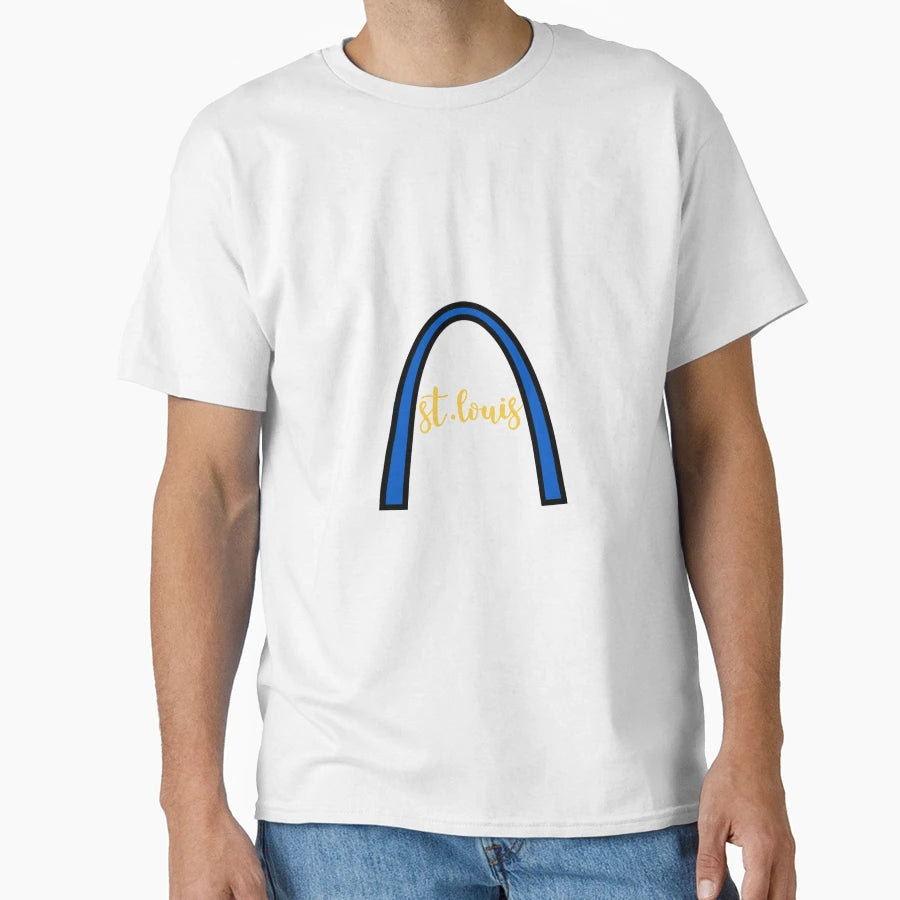 St Louis Arch T-Shirt - Fun Novelty Design for Adults - T-Shirt, Sweatshirt, Hoodie