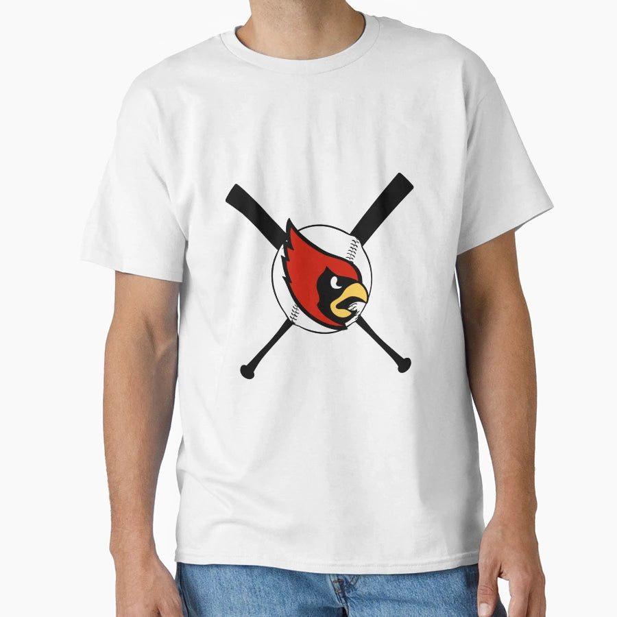 Cua Cardinal Over Softball White T-Shirt - Casual Everyday Wear Unisex - T-Shirt, Sweatshirt, Hoodie