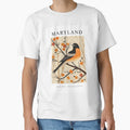 Maryland State Bird Baltimore Oriole T-Shirt - Graphic Print Men Women - T-Shirt, Sweatshirt, Hoodie
