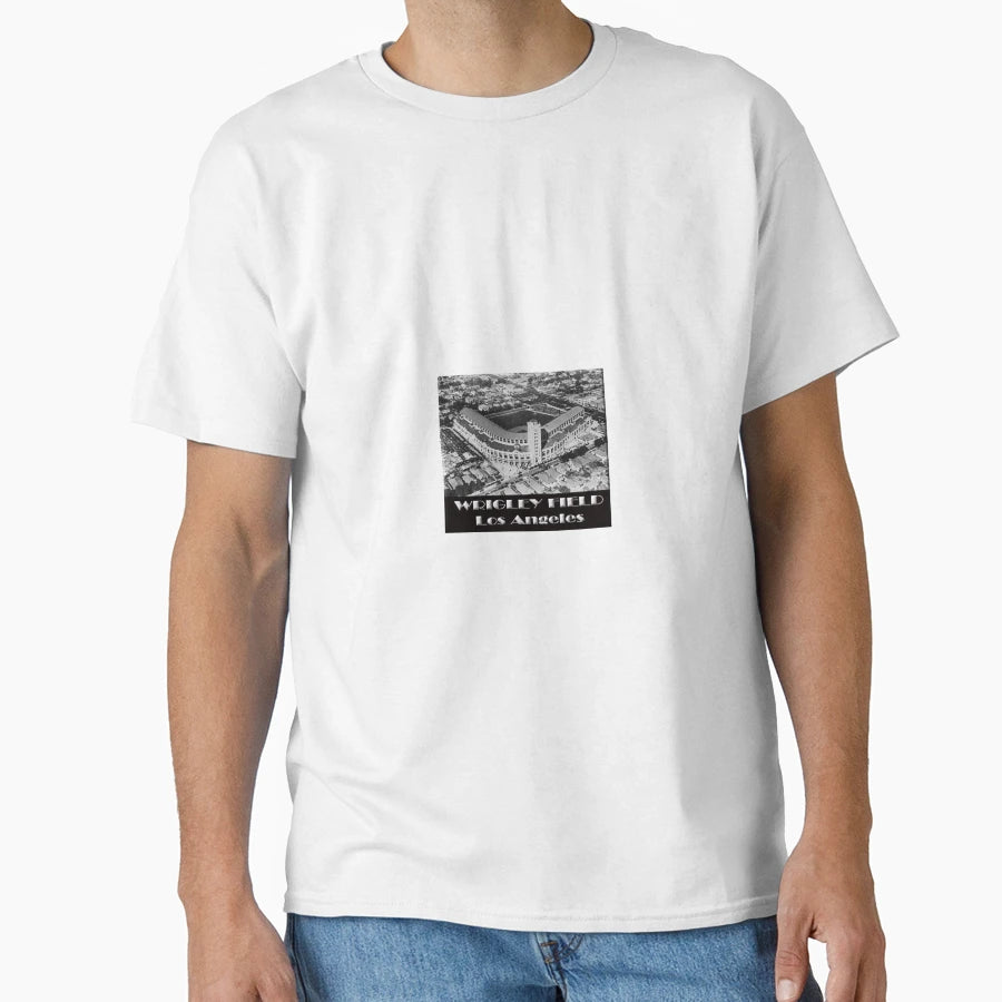 Wrigley Field T-Shirt - Custom Art Print Men Women - T-Shirt, Sweatshirt, Hoodie