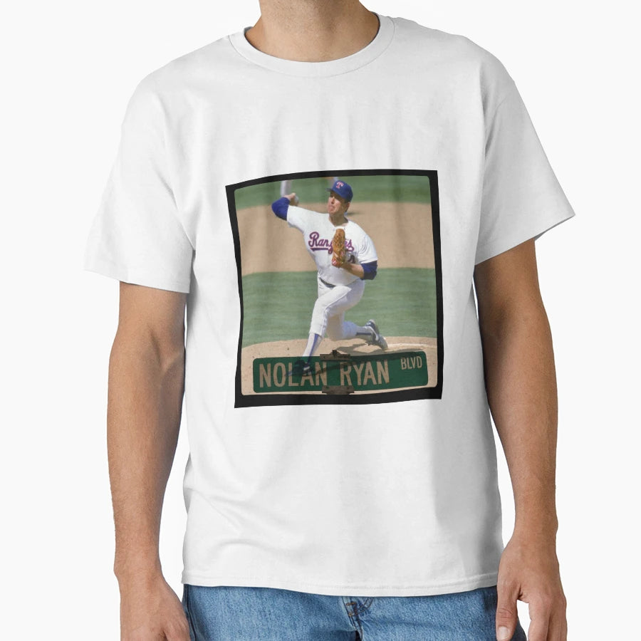 Nolan Ryan Blvd T-Shirt - Streetwear Style Men Women - T-Shirt, Sweatshirt, Hoodie