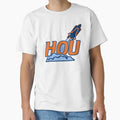 Houston Blast Off T-Shirt - Minimalist Print Unisex - T-Shirt, Sweatshirt, Hoodie