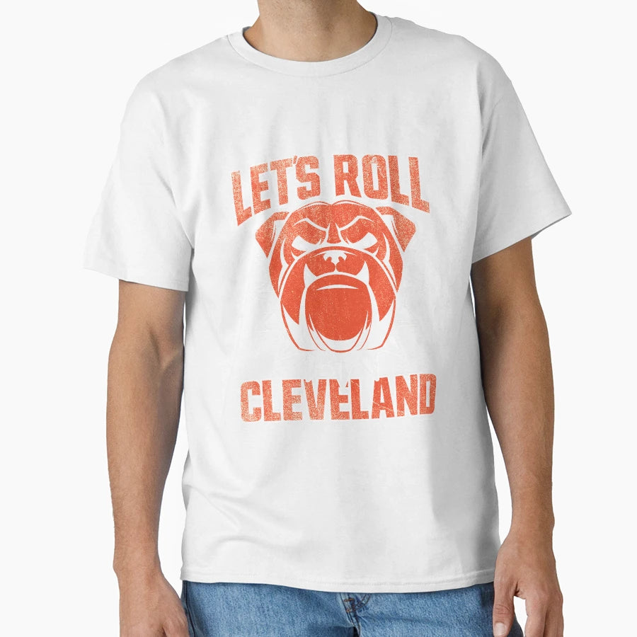 Lets Roll Cleveland T-Shirt - Trendy Graphic for Adults - T-Shirt, Sweatshirt, Hoodie