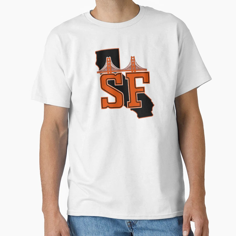 San Fran Bridge T-Shirt - Casual Everyday Wear for Adults - T-Shirt, Sweatshirt, Hoodie
