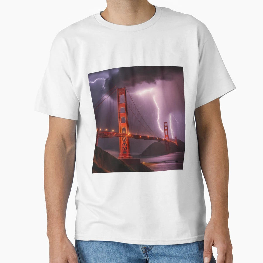 Iconic World Landmarks During T-Shirt - Trendy Graphic for Adults - T-Shirt, Sweatshirt, Hoodie