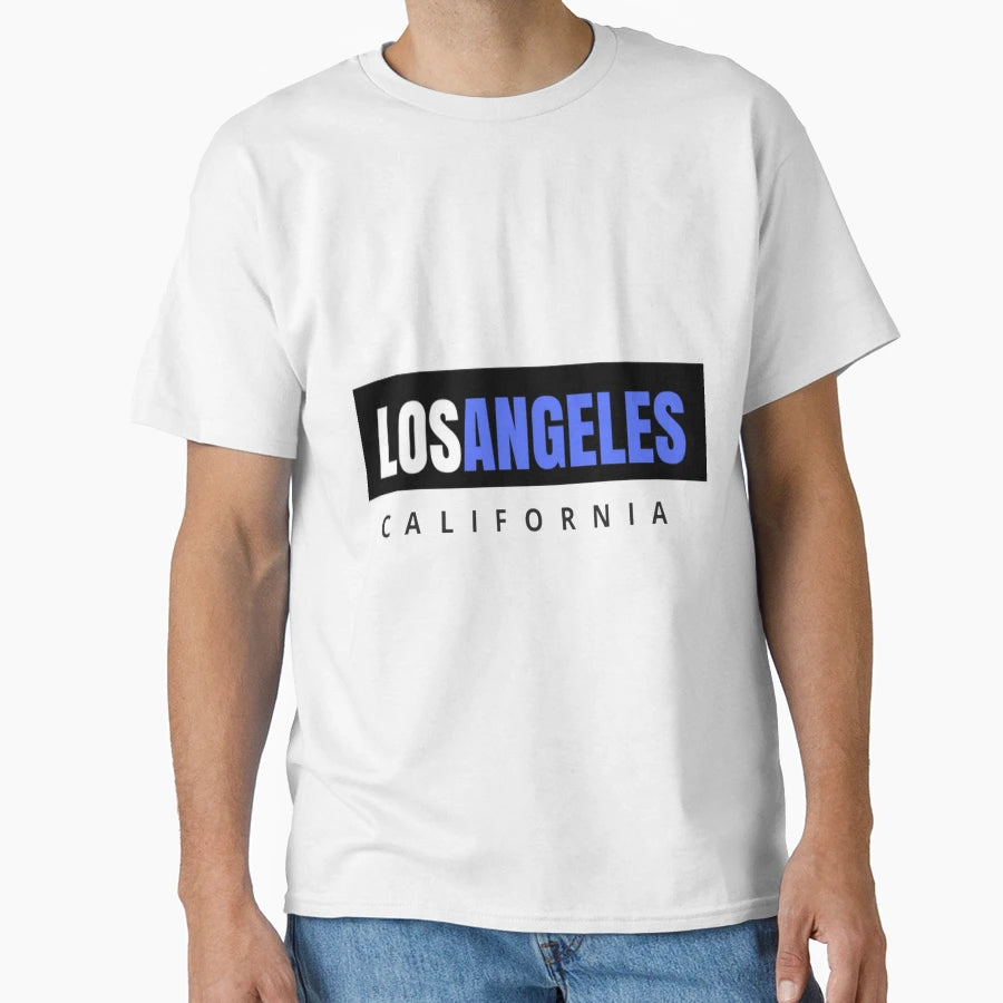 Los Angeles California T-Shirt - Fun Novelty Design for Adults - T-Shirt, Sweatshirt, Hoodie