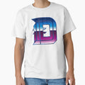 Detroit D Chrome Iv T-Shirt - Graphic Print Unisex - T-Shirt, Sweatshirt, Hoodie