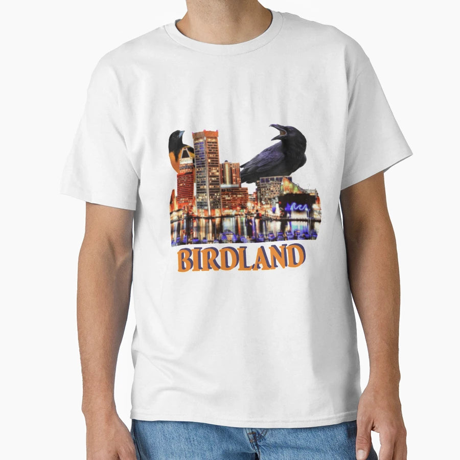 Baltimore Football And Baseball T-Shirt - Aesthetic Graphic for Adults - T-Shirt, Sweatshirt, Hoodie