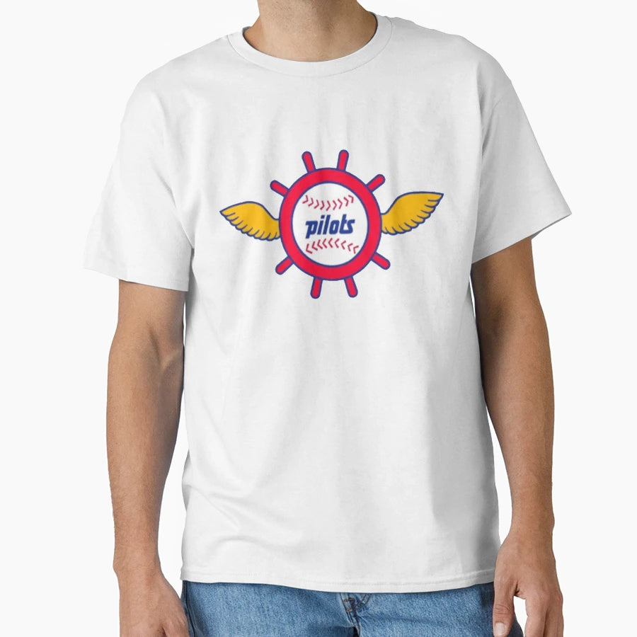 Baseball Seattle Pilots T-Shirt - Minimalist Print Unisex - T-Shirt, Sweatshirt, Hoodie