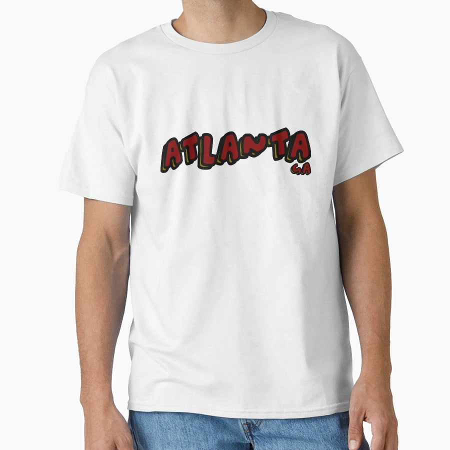 Atlanta Bubble T-Shirt - Minimalist Print Men Women - T-Shirt, Sweatshirt, Hoodie