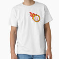 Baseball Fire T-Shirt - Fun Novelty Design Unisex - T-Shirt, Sweatshirt, Hoodie