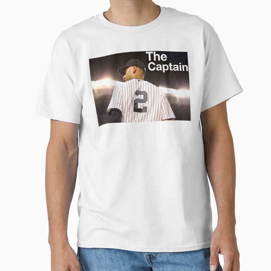 Captain Derek Jeter Nyy T-Shirt - Streetwear Style Men Women - T-Shirt, Sweatshirt, Hoodie