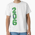 Seattle Wa City Map And 206 Area Code T-Shirt - Graphic Print Unisex - T-Shirt, Sweatshirt, Hoodie