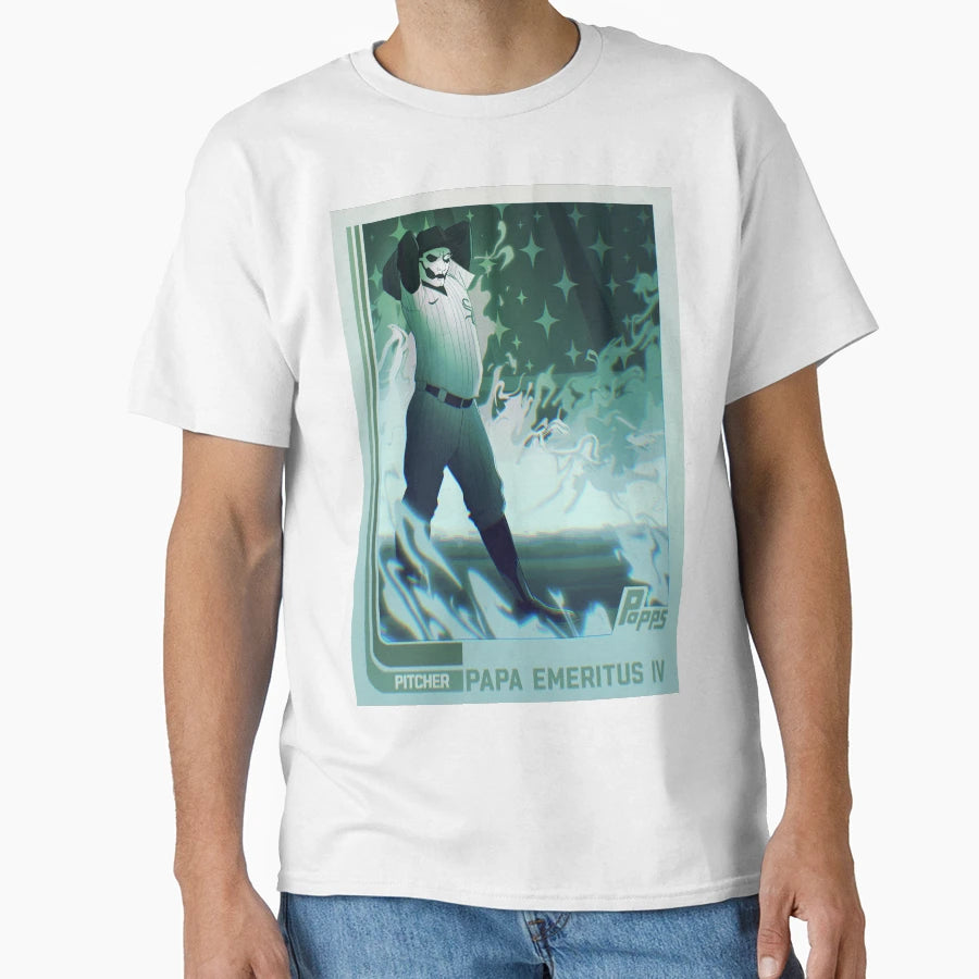 Pitcher Papa T-Shirt - Novelty Apparel for Adults - T-Shirt, Sweatshirt, Hoodie