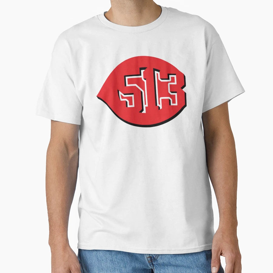 Baseball Cincinnati 513 Area Code T-Shirt - Casual Everyday Wear Unisex - T-Shirt, Sweatshirt, Hoodie