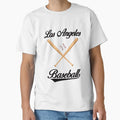 Los Angeles Baseball And T-Shirt - Casual Everyday Wear Men Women - T-Shirt, Sweatshirt, Hoodie