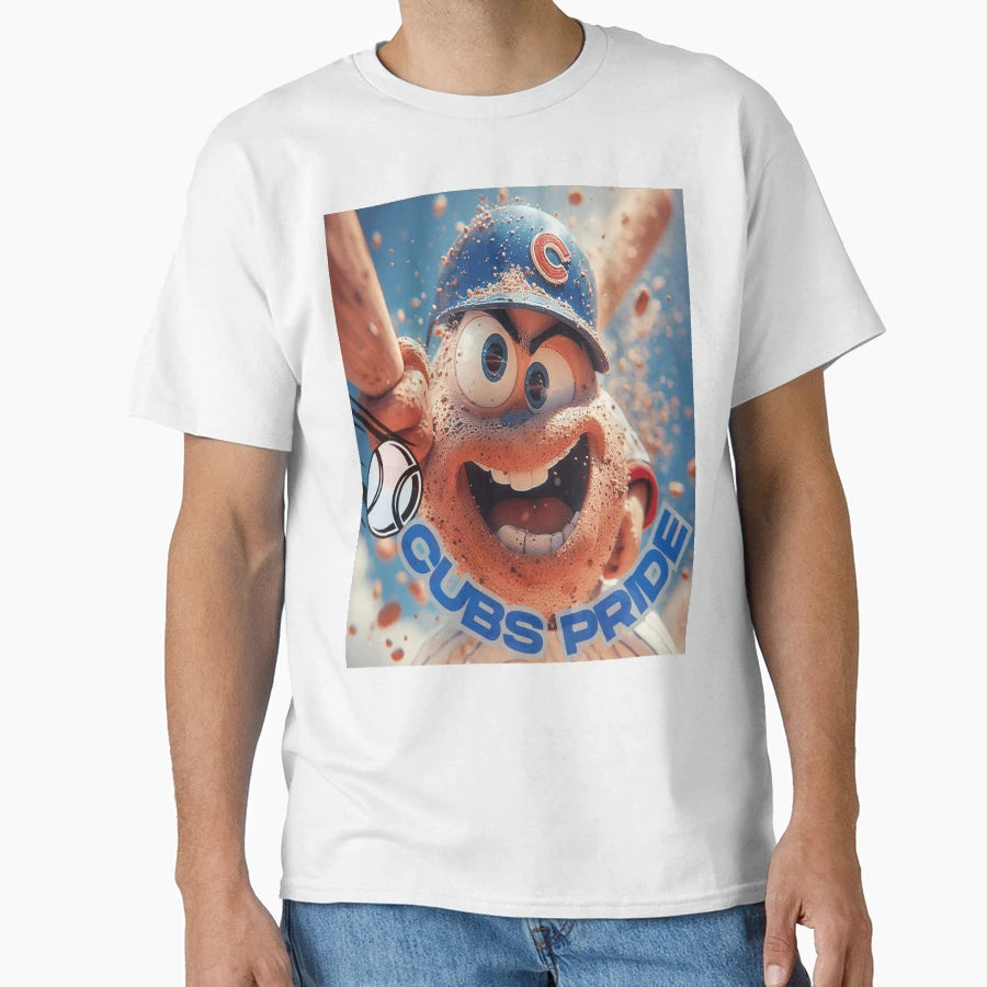 Cubs Pride Ryne Sandberg Baseball T-Shirt - Fun Novelty Design for Adults - T-Shirt, Sweatshirt, Hoodie