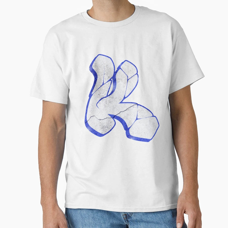 K Graffiti Letter T-Shirt - Trendy Graphic Men Women - T-Shirt, Sweatshirt, Hoodie