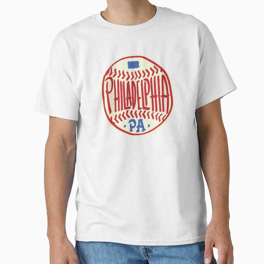 Philadelphia Pennsylvania Hand Drawn T-Shirt - Streetwear Style for Adults - T-Shirt, Sweatshirt, Hoodie