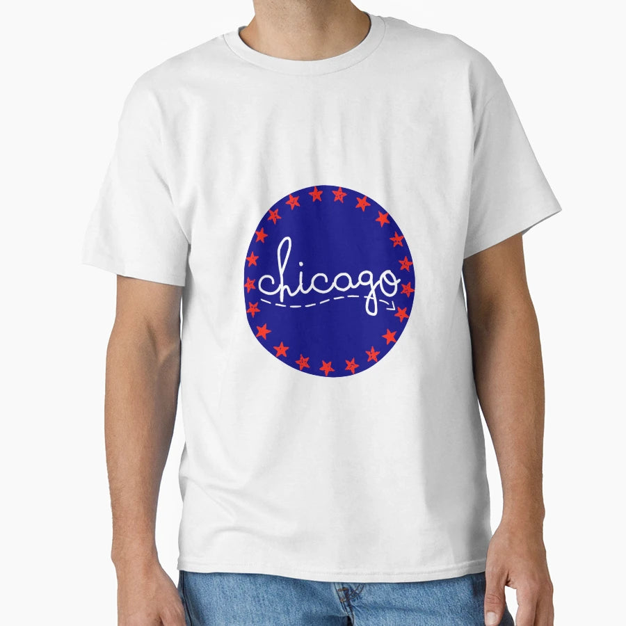 Chicago T-Shirt - Casual Everyday Wear Unisex - T-Shirt, Sweatshirt, Hoodie