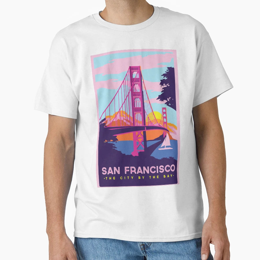 San Francisco T-Shirt - Graphic Print Men Women - T-Shirt, Sweatshirt, Hoodie