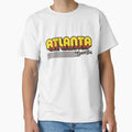 Atlanta Georgia Stripes T-Shirt - Casual Everyday Wear Men Women - T-Shirt, Sweatshirt, Hoodie