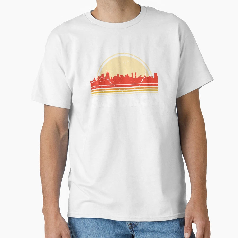 San Diego City Skyline T-Shirt - Unique Graphic Unisex - T-Shirt, Sweatshirt, Hoodie