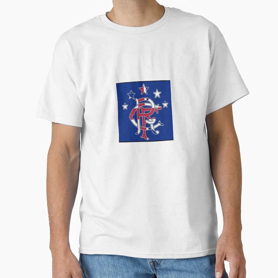 Rangers 49Rs Collaboration Badge Logo T-Shirt - Unique Graphic Men Women - T-Shirt, Sweatshirt, Hoodie