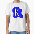 Istay Shirts K Blue T-Shirt - Fun Novelty Design Men Women - T-Shirt, Sweatshirt, Hoodie