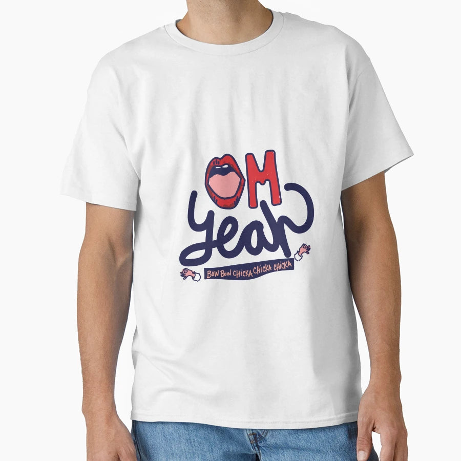 Om Yeah T-Shirt - Minimalist Print for Adults - T-Shirt, Sweatshirt, Hoodie