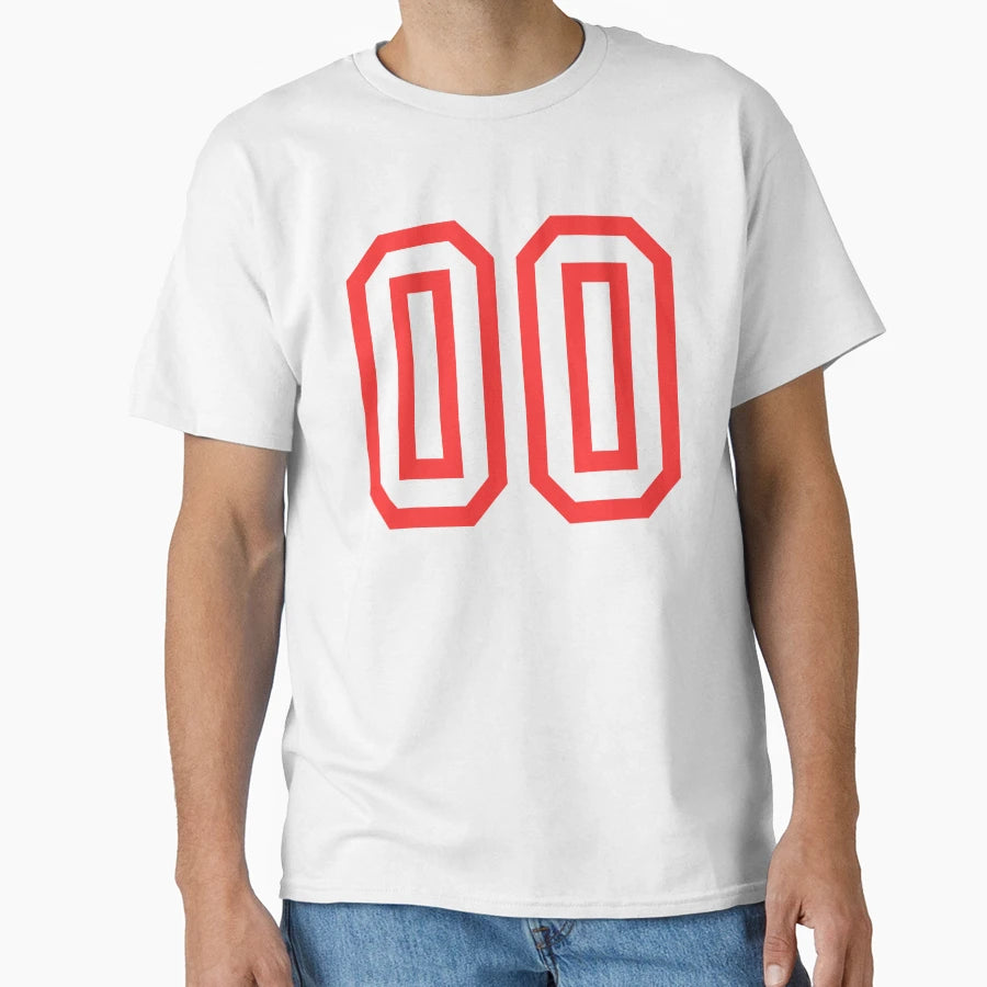 Number 00 T-Shirt - Fun Novelty Design for Adults - T-Shirt, Sweatshirt, Hoodie