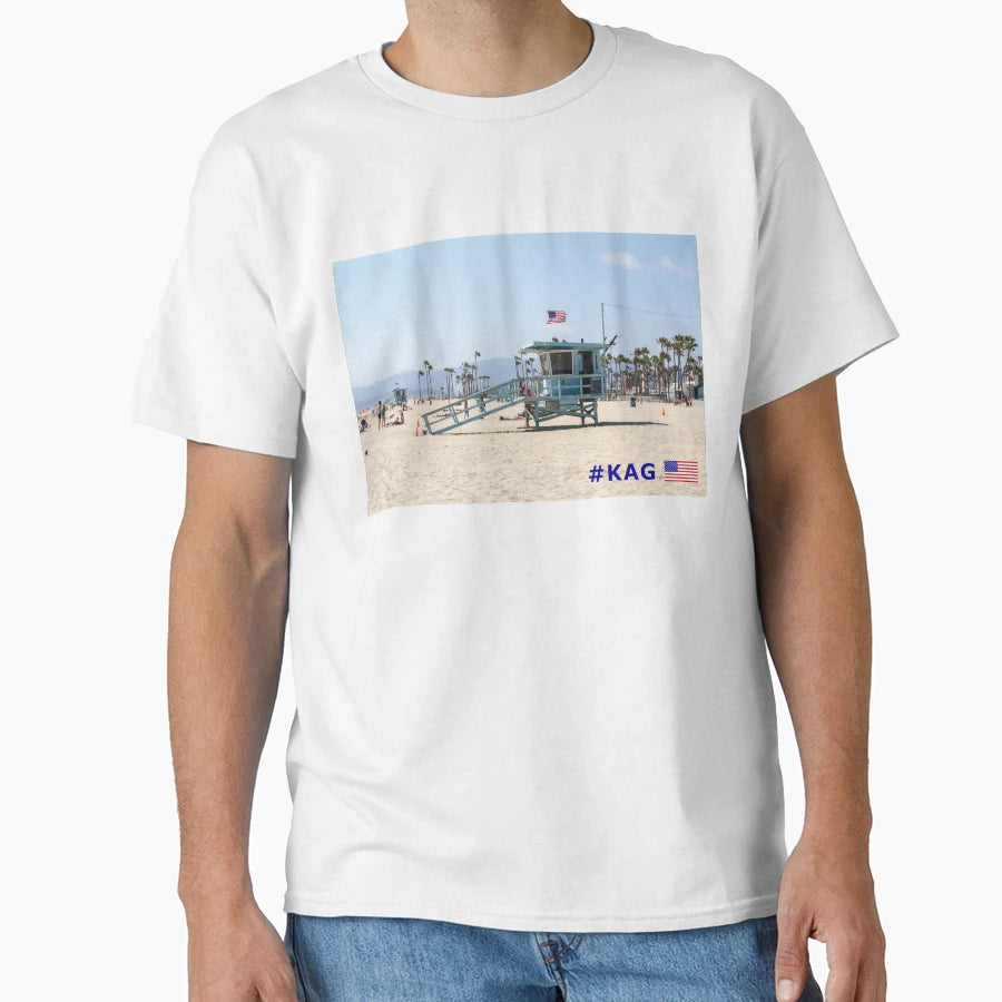 Los Angeles California Lifeguard Usa T-Shirt - Novelty Apparel Unisex - T-Shirt, Sweatshirt, Hoodie