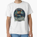 Cash Seadogs Baseball Player Dog T-Shirt - Fun Novelty Design Men Women - T-Shirt, Sweatshirt, Hoodie