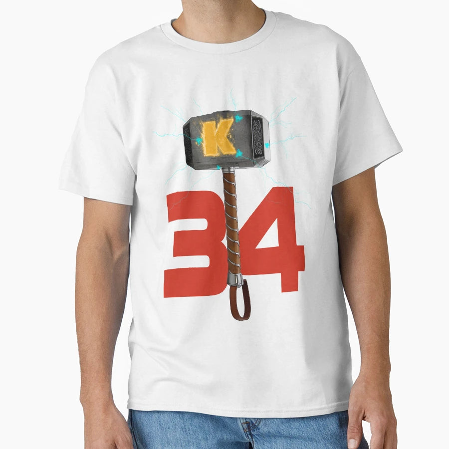 Syndergaards Hammer W Blue K T-Shirt - Graphic Print Men Women - T-Shirt, Sweatshirt, Hoodie