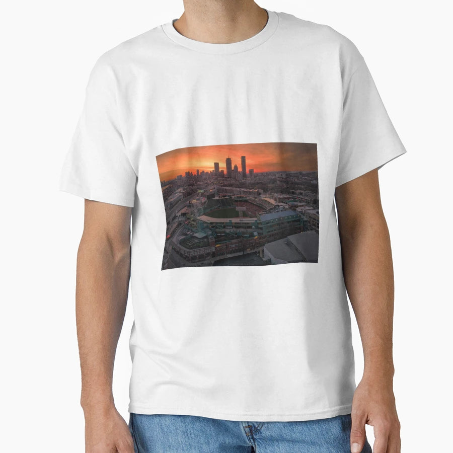 Sunrise Fenway Park Boston T-Shirt - Novelty Apparel Men Women - T-Shirt, Sweatshirt, Hoodie