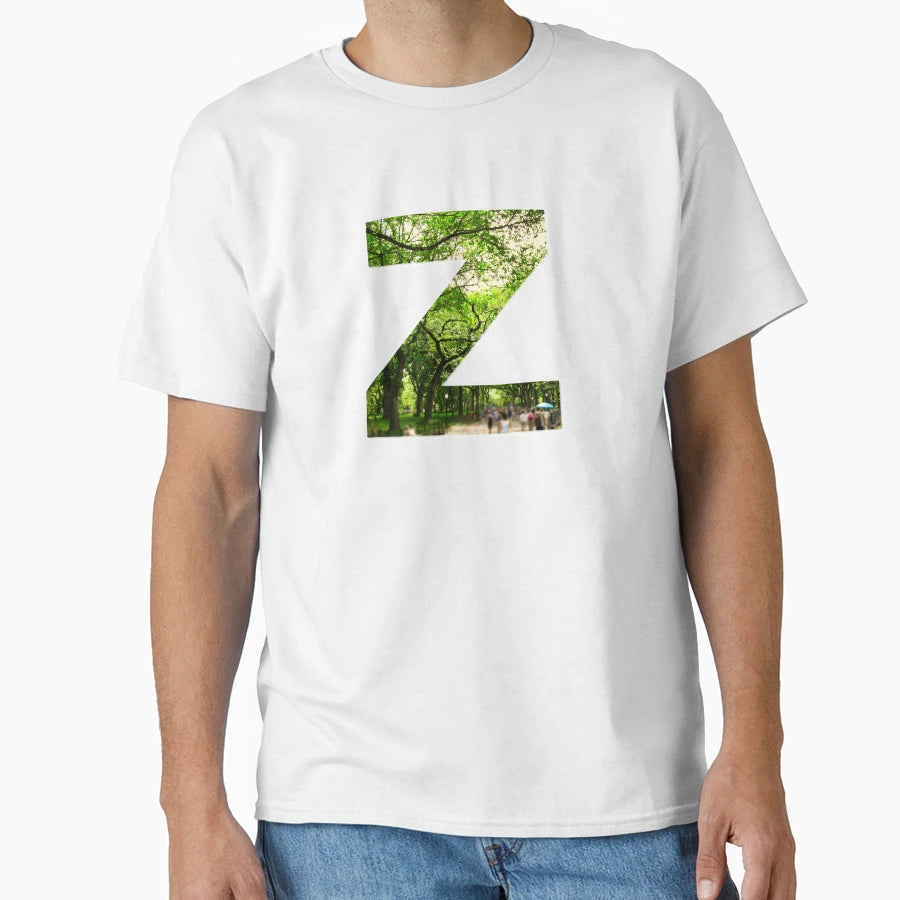 Central Park Letter Z T-Shirt - Streetwear Style Men Women - T-Shirt, Sweatshirt, Hoodie