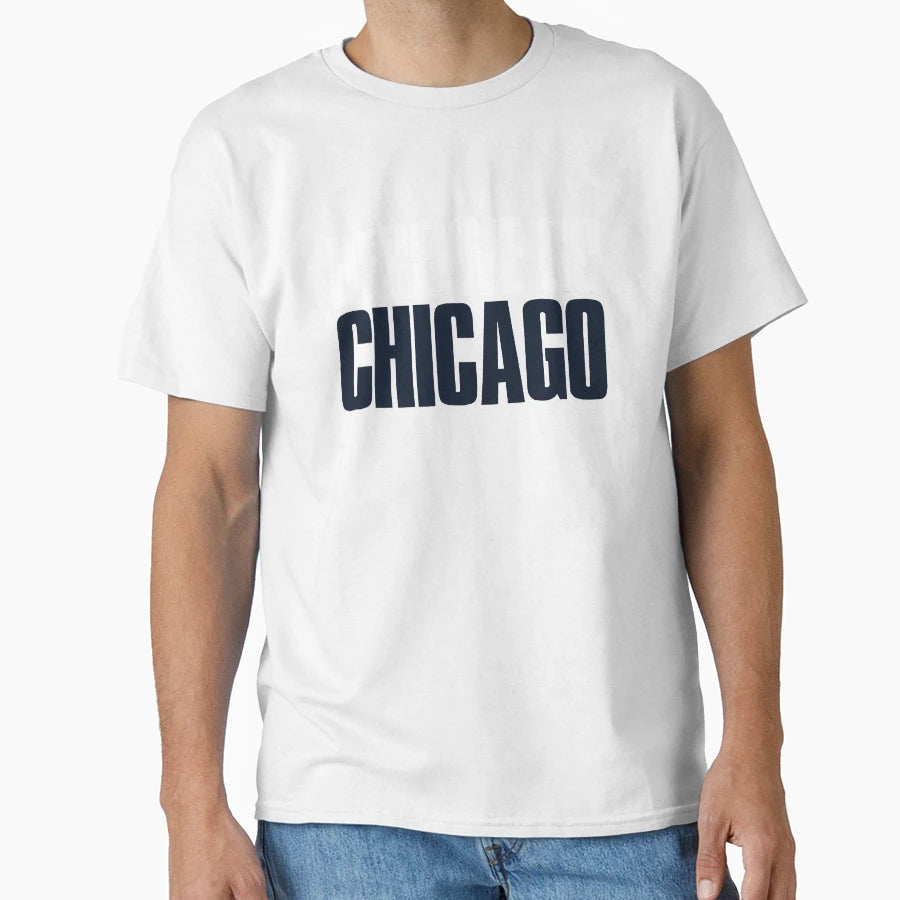 Here We Go Chicago Sports Fan T-Shirt - Minimalist Print Men Women - T-Shirt, Sweatshirt, Hoodie