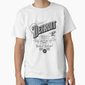 Detroit City T-Shirt - Custom Art Print Men Women - T-Shirt, Sweatshirt, Hoodie