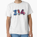 314 Area Code Stl Sports T-Shirt - Fun Novelty Design Men Women - T-Shirt, Sweatshirt, Hoodie