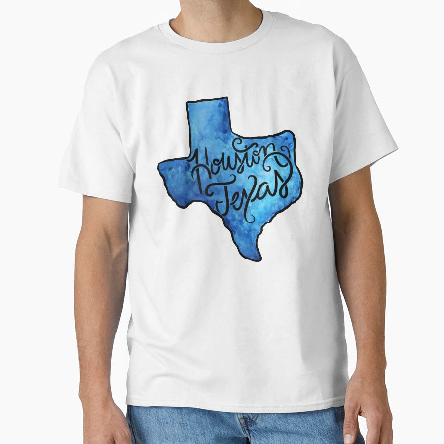 Houston Texas T-Shirt - Unique Graphic Unisex - T-Shirt, Sweatshirt, Hoodie