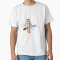 Watercolor Golden Gate Bridge T-Shirt - Unique Graphic for Adults - T-Shirt, Sweatshirt, Hoodie