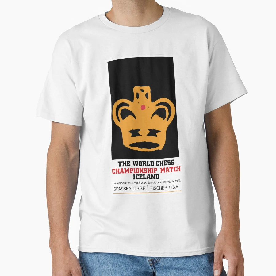 World Chess Championship 72 Iceland T-Shirt - Unique Graphic Men Women - T-Shirt, Sweatshirt, Hoodie