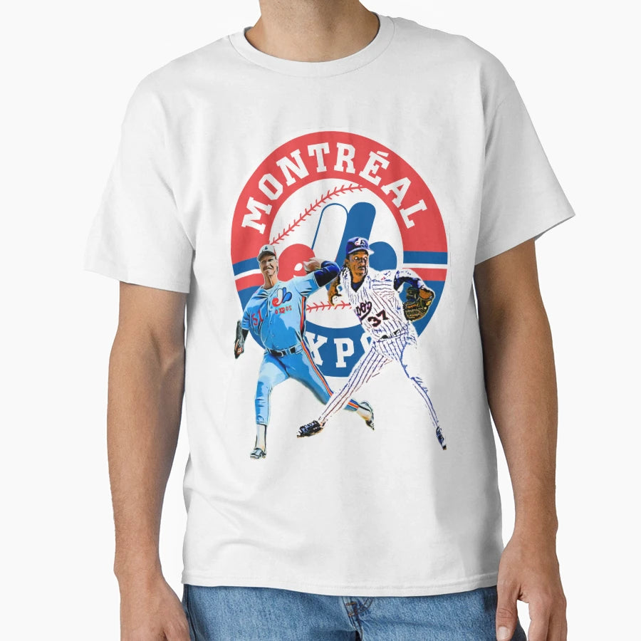 Montreal Expos Baseball Art Iconic T-Shirt - Graphic Print for Adults - T-Shirt, Sweatshirt, Hoodie