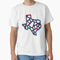 Texas Simple T-Shirt - Trendy Graphic for Adults - T-Shirt, Sweatshirt, Hoodie
