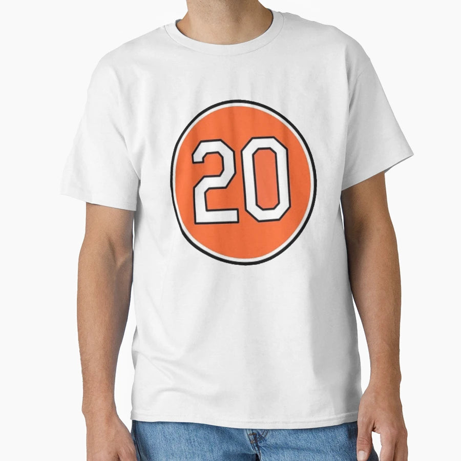 Frank Robinson Baltimore 20 T-Shirt - Minimalist Print Men Women - T-Shirt, Sweatshirt, Hoodie