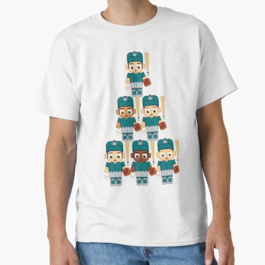 Baseball Teal And Grey Super Sports T-Shirt - Aesthetic Graphic Unisex - T-Shirt, Sweatshirt, Hoodie