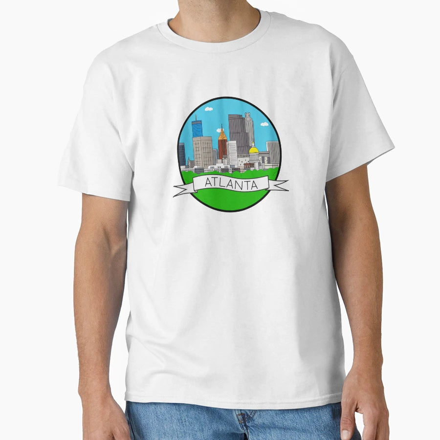 Atlanta T-Shirt - Trendy Graphic for Adults - T-Shirt, Sweatshirt, Hoodie