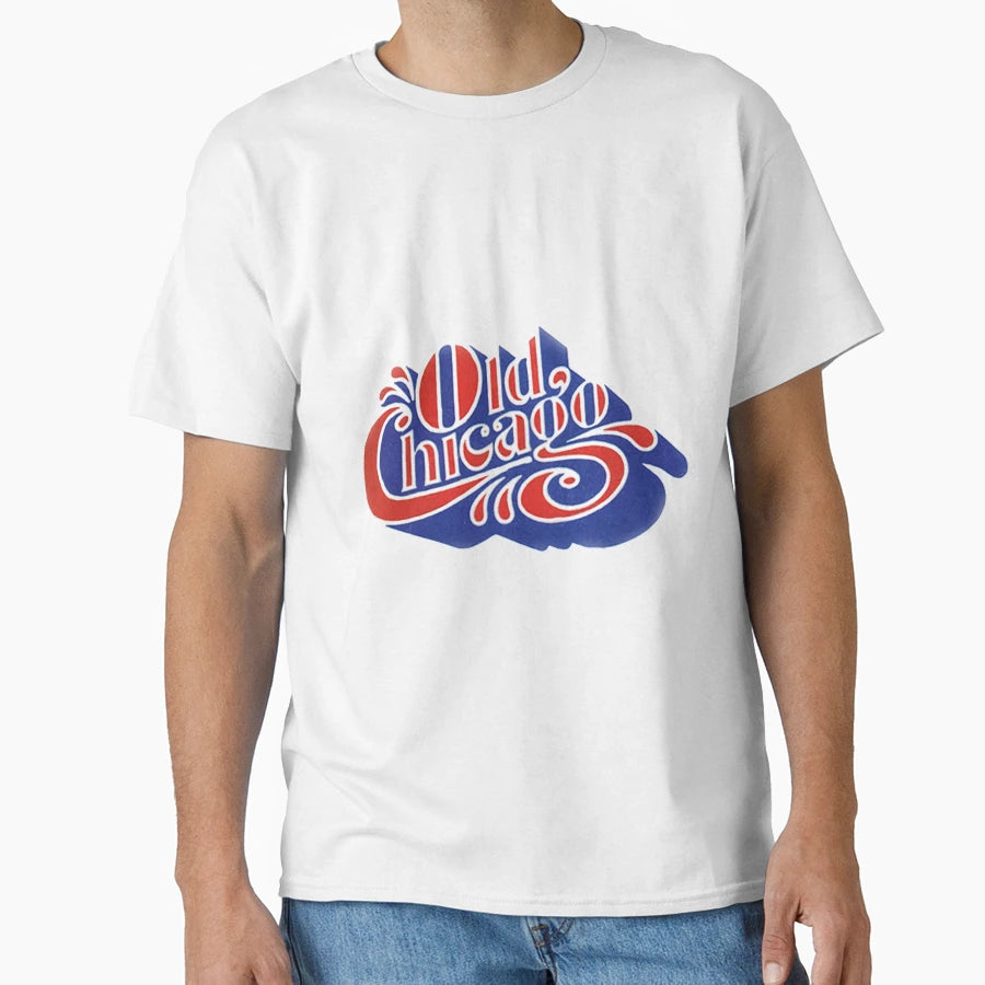Old Chicago Logo T-Shirt - Trendy Graphic for Adults - T-Shirt, Sweatshirt, Hoodie